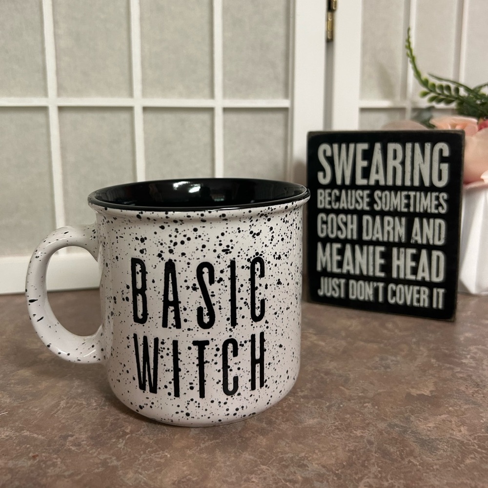 Market Finds Basic Witch Oversized Mug